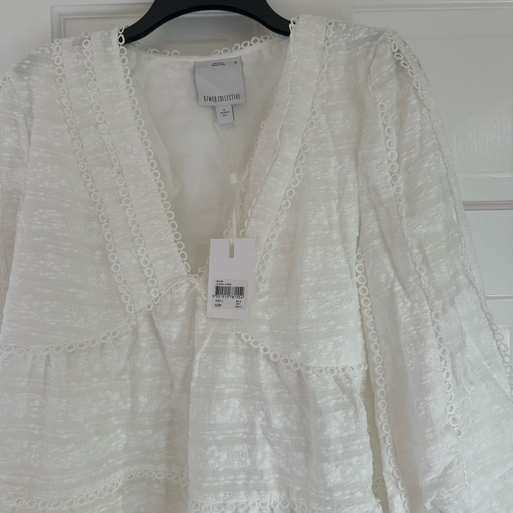 C/MEO Collective White Dress